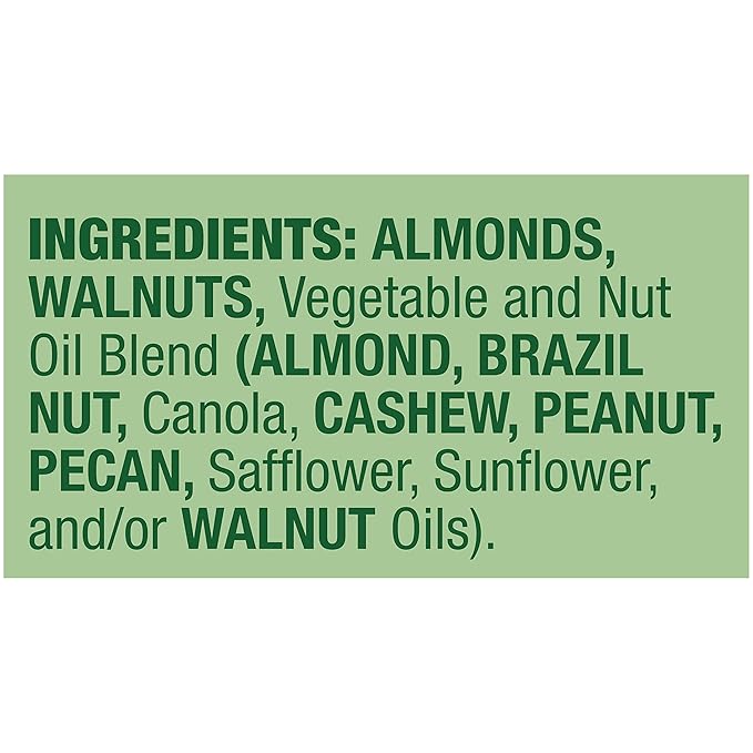 Emerald Nuts Unsalted Almonds and Walnuts 7 Ct (1-Pack), 100-Calorie Individual Packs of Nut Blend