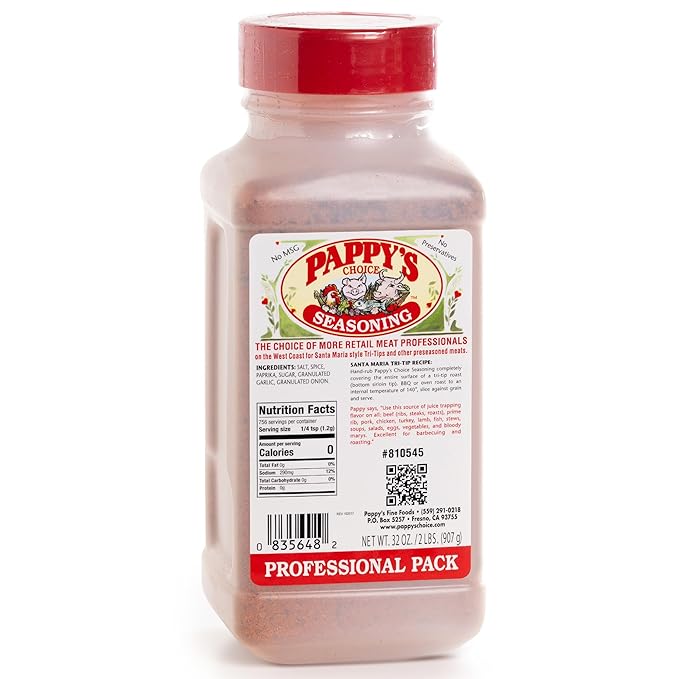 Pappy's Choice Seasoning - Original. All-in-One Gourmet Steak & Meat Rub for Grilling | Perfect for
