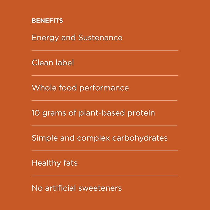 POSSIBLE Snack Bar - Organic Energy Bars with 10g of Plant-Based Protein - Vegan, Gluten-Free