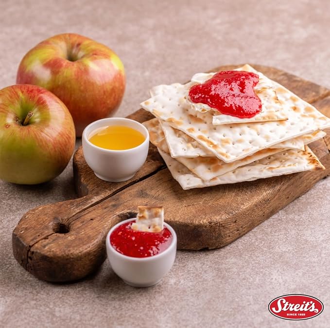 Streit's Lightly Salted Matzo - America's #1 Matzah, Thin & Crispy, Non-GMO, Low Fat, Vegan, Nut