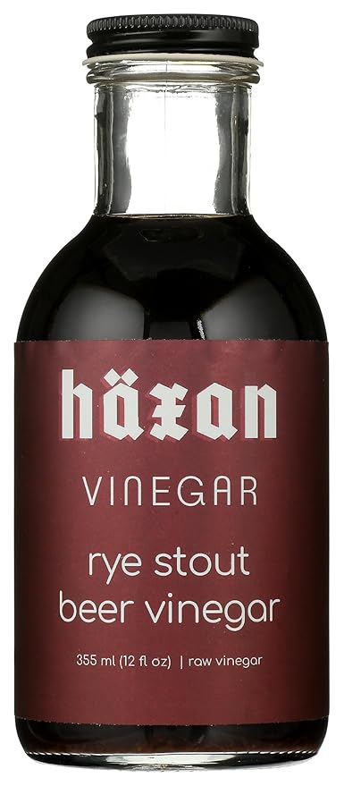 Haxan Ferments Rye Stout Beer Vinegar ??Crafted with American Rye Stout from Flying Lion Brewery