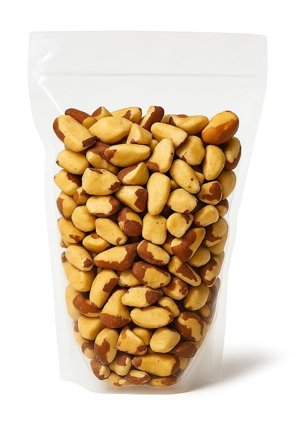 I’m A Nut Brazil Nuts, Broken, 64oz (4 lb) Distinct | Non GMO Batch Tested Gluten & Peanut Vegan