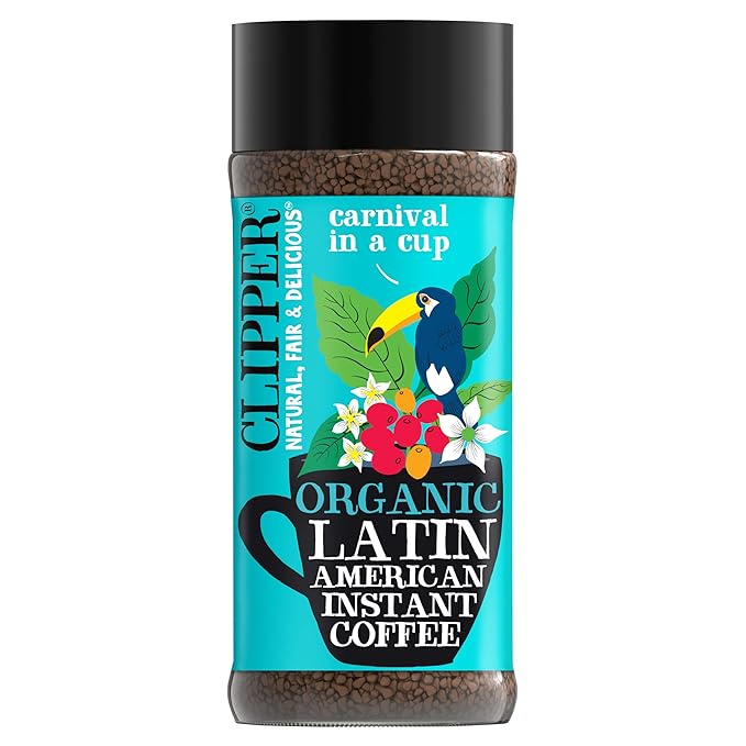 Clipper Coffee: Organic Latin American Instant Coffee – Medium Roast Coffee, Freeze Dried &