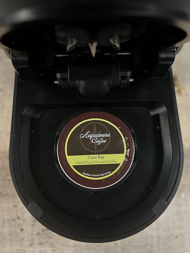Acquanera Coffee - Coco Bay, Island Blend Flavored Coffee - 100% Arabica - Single Serve Coffee Pods