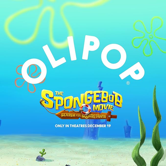 OLIPOP Prebiotic Soda Pop, SpongeBob Pineapple Paradise, Pantry Pack Packed with Prebiotics, Fiber