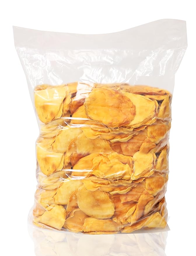 Anna and Sarah Dried Organic Mango, BULK No Sugar Added, No Preservatives, Al-Natural, Premium