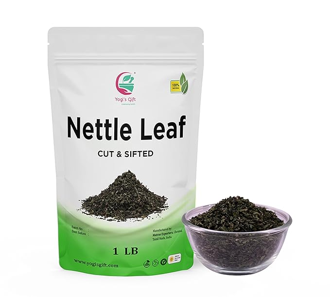 Stinging Nettle Leaves Dried 1 Lb | Cut and Sifted | Loose Nettle Herb Bulk | Non- Gmo, Ethically