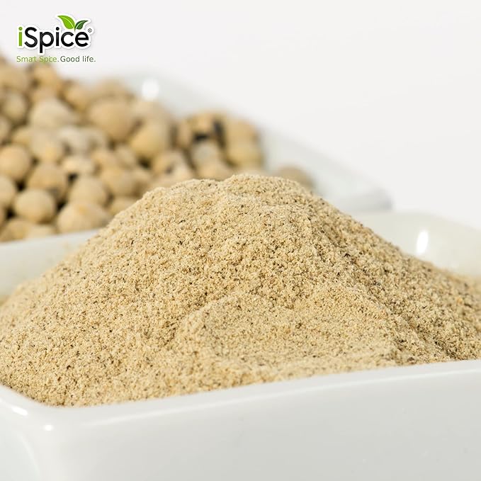 iSpice Ground White Peppers Spices and Seasonings For Cooking, 5.6 Ounce White Peppercorns