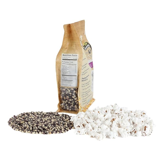Wabash Valley Farms Popcorn Kernels - Sweet Baby Blue Kernels, Blue Popcorn Kernels, Gourmet