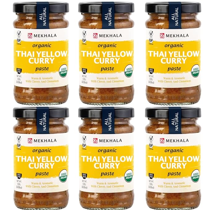 Mekhala Organic Gluten-Free Thai Curry Paste