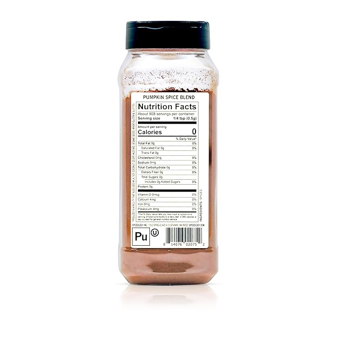 Spiceology - Pumpkin Spice Blend - Warm Spice Mix with Cinnamon, Nutmeg, Ginger, and Clove - Great