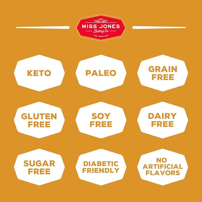 Miss Jones Baking Not Cornbread Muffin Mix - Almond Flour, Gluten Free, Low Carb, No Sugar Added