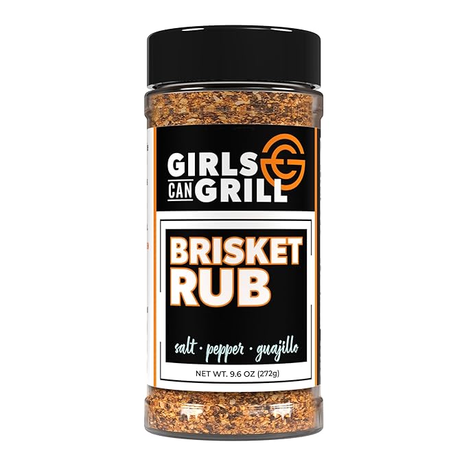 Girls Can Grill Brisket Rub | Award Winning Barbecue Seasoning for Brisket, Steak, Burgers, Beef |