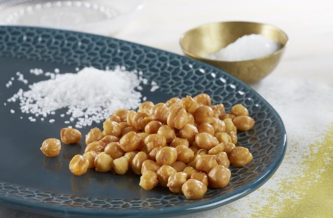 BIENA Chickpea Snacks - Crunchy Roasted Chickpeas - High Fiber Vegan Protein Snacks for Adults and