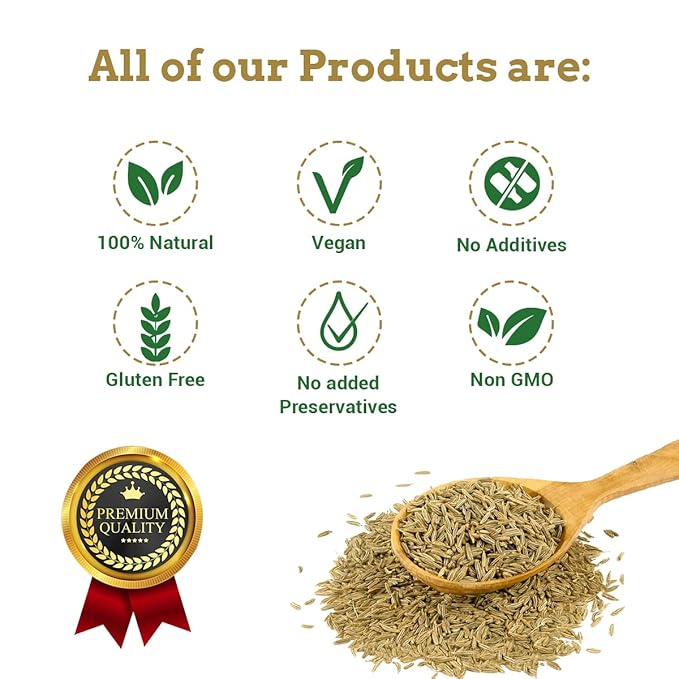 Spice Magic Cumin Seeds I 7 Oz (200 g) I Jeera Whole Cumin Seeds I 100% Fresh & Aromatic I Non-GMO