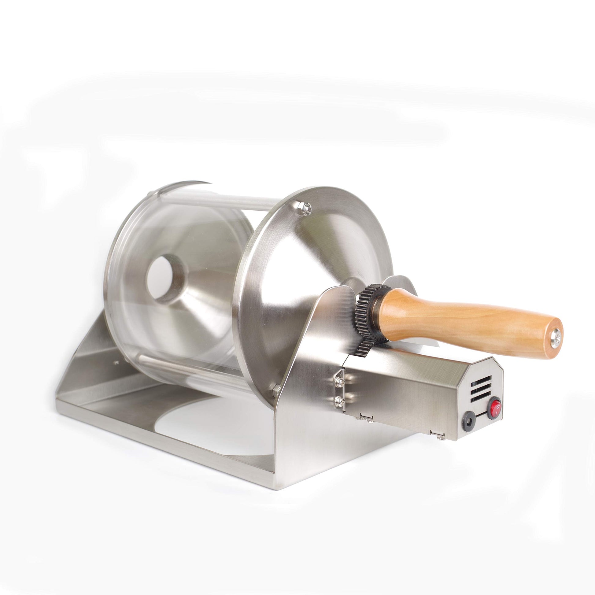 DYVEE Coffee Roaster Gas Burner Coffee Roasting Machine for Home Use, 400g Capacity, Quartz Glass
