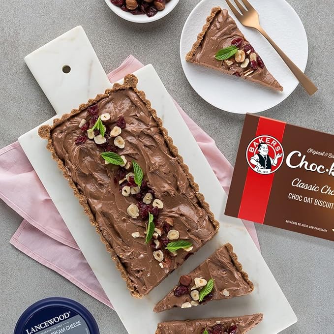 Baker's Choc-kits Crunchy Oat Biscuits/Cookie | Chocolate | Pack of 2 | 32-40 Cookies a Box |