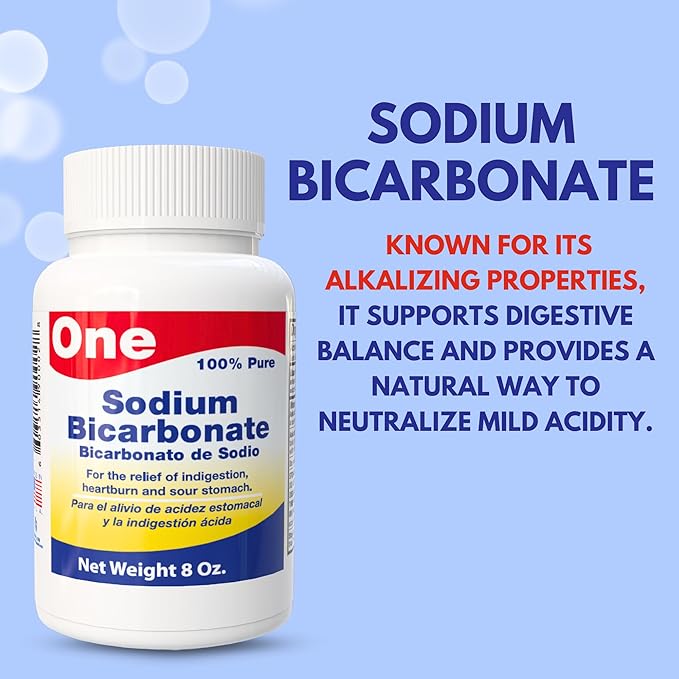 Arymar Pure Sodium Bicarbonate Powder, Natural Baking Soda for Cooking, Cleaning, Personal Care