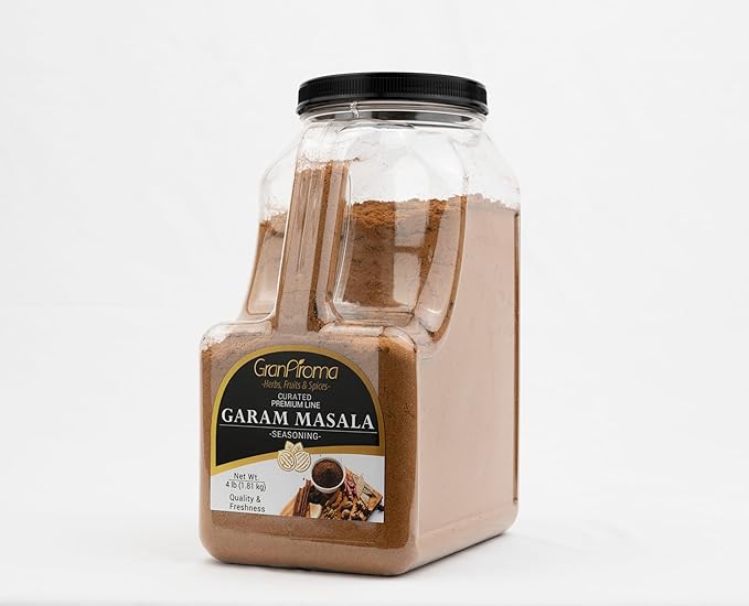 GranAroma Garam Masala, Flavorful Spice Blend, Curries & Dry Rubs, Warm & Aromatic (4 Pound)