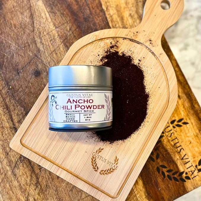 Ancho Chili Powder | Gourmet Spice | All Natural Chili Powder | Non GMO, All Natural | Hand Made