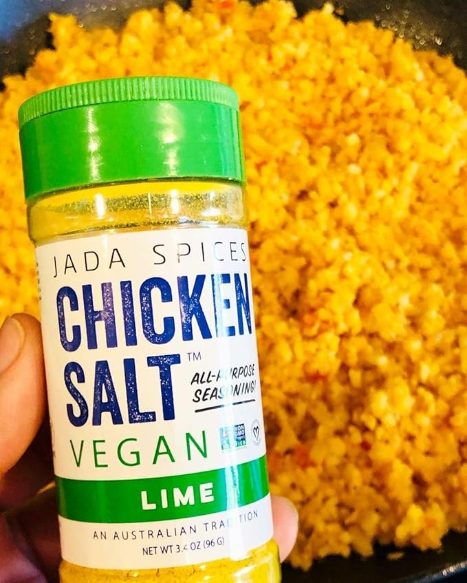 JADA Spices Chicken Salt Spice and Seasoning - Reduced Sodium, Lime - Vegan, Keto & Paleo Friendly