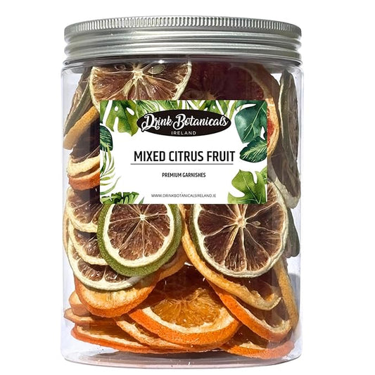 Drink Botanicals Ireland Mixed Dehydrated Citrus Fruits | Dried Orange, Lime, Lemon, Grapefruit