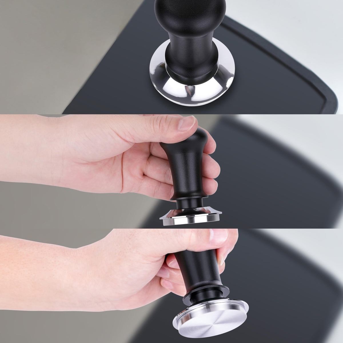 Apexstone Coffee Tamper Spring Loaded 51mm, Calibrated Espresso Tamper 51mm, Espresso Tamper Spring