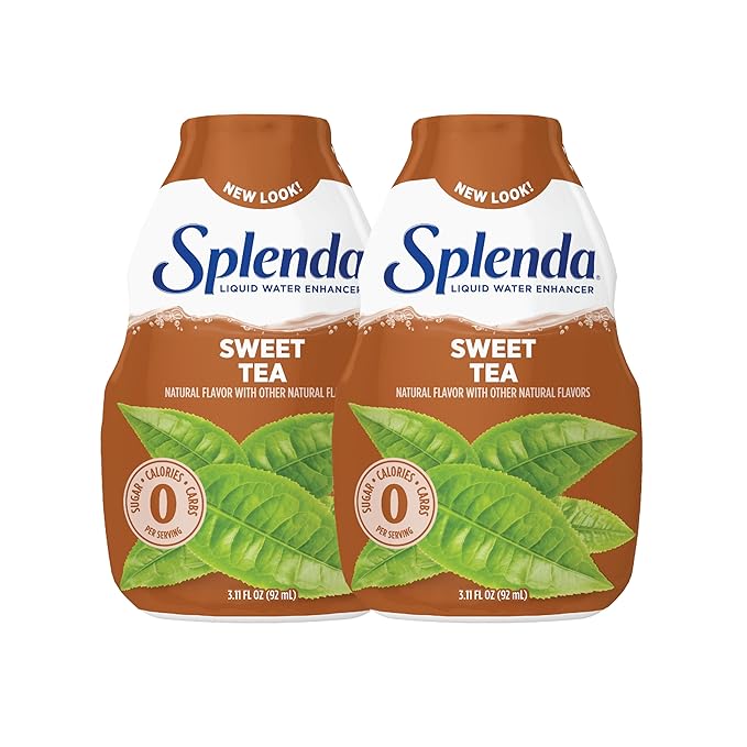 SPLENDA Liquid Water Enhancer Drops, Sugar Free, Zero Calorie, Natural Flavor, Concentrated Drink