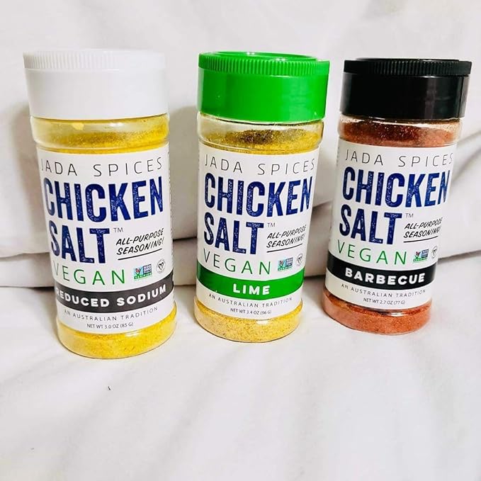 JADA Spices Chicken Salt Spice and Seasoning - Reduced Sodium, Lime - Vegan, Keto & Paleo Friendly