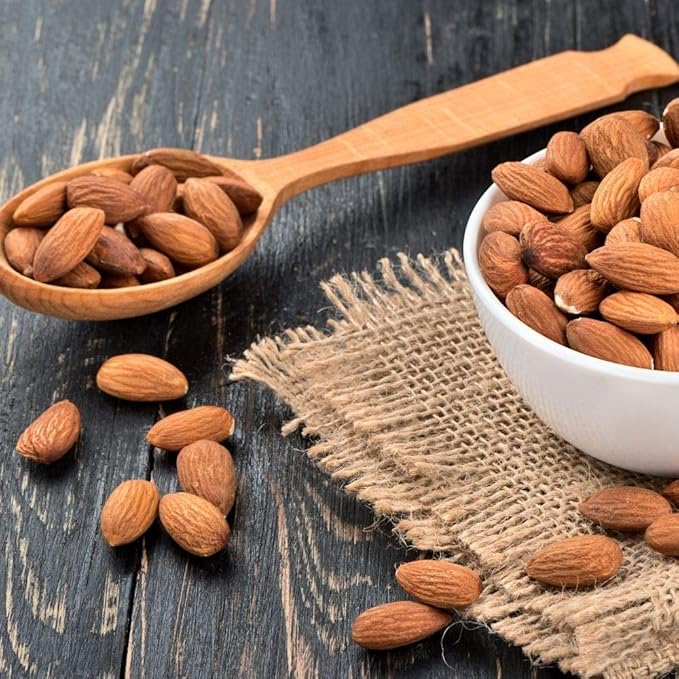 Lark Ellen Farm Raw Almonds, Sprouted Unsalted, Steam Pasteurized, Certified USDA Organic