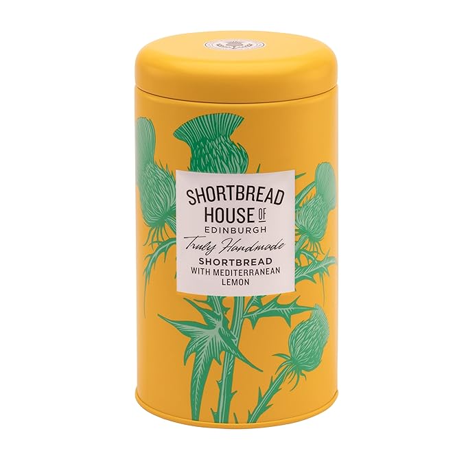 Shortbread House of Edinburgh's Lemon Biscuit Tin 140g