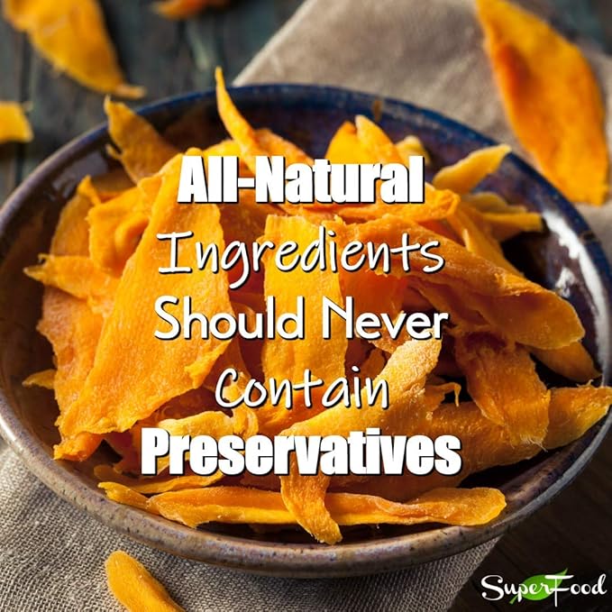 Gerbs Sweetened Dried Mango Slices 2 lbs. | Unsulfured, No Additives, Resealable Bag | Naturally