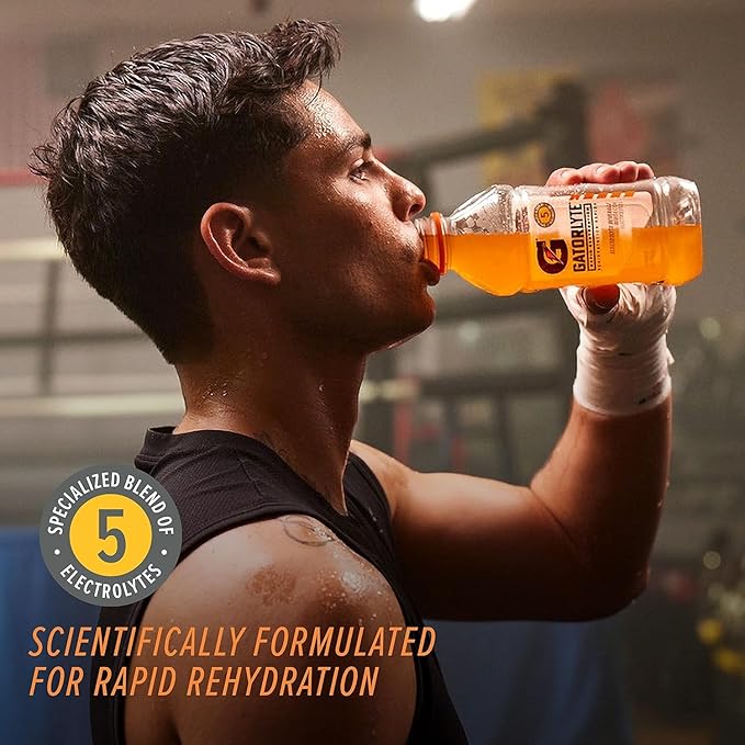 Gatorlyte Rapid Rehydration Electrolyte Drink, 3 Flavor Variety Pack 2.0, Specialized Blend of 5