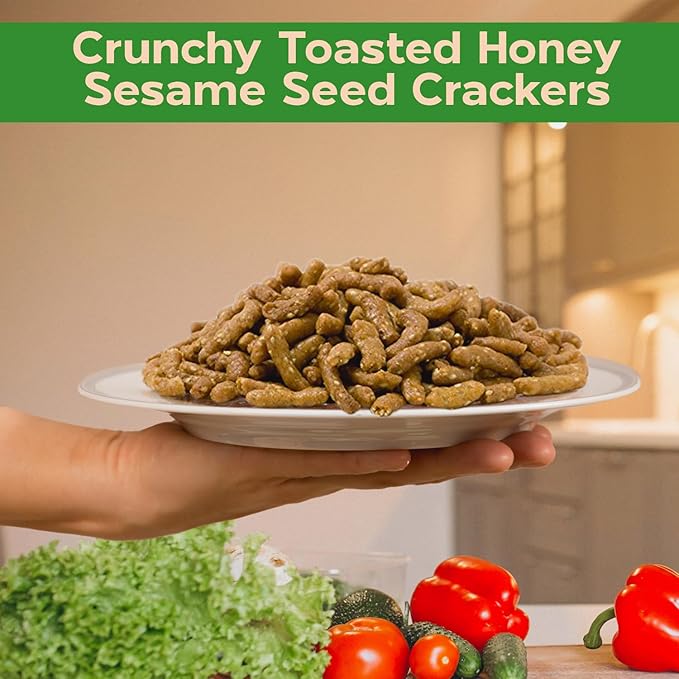 Sincerely Nuts Honey Sesame Sticks Snacks, 2lb - Kosher Certified - Crunchy Toasted Honey Sesame