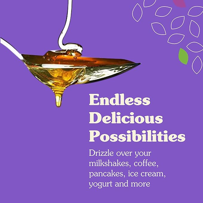 NuNaturals Stevia Syrup, Sugar-Free Sweetener, Plant-Based Sugar Substitute, Zero Calorie