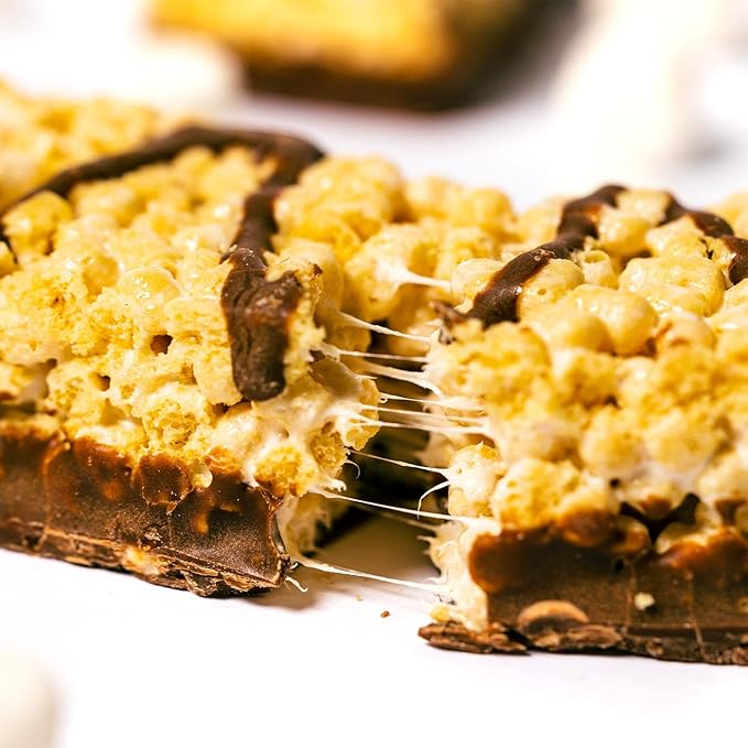 Wonderslim High Fiber Protein Bars, Fluffy S'more Crisp | 15g Protein, 8g Fiber | Low Sugar, Low