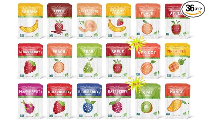 Nature?™s Turn Freeze-Dried Fruit Crisps ?“Healthy, Gluten-Free,Crispy & Delicious, Plant-Based