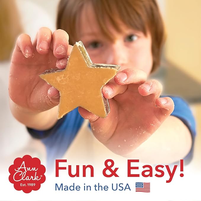 Fruit Cookie Cutters Summer 5-Pc. Set Made in USA by Ann Clark, Watermelon, Peach, Lemon, Orange