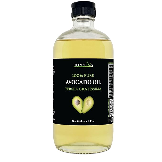 GreenIVe Avocado Oil Naturally Grown 100% Pure Natural without Additives, Clean, Cold Pressed