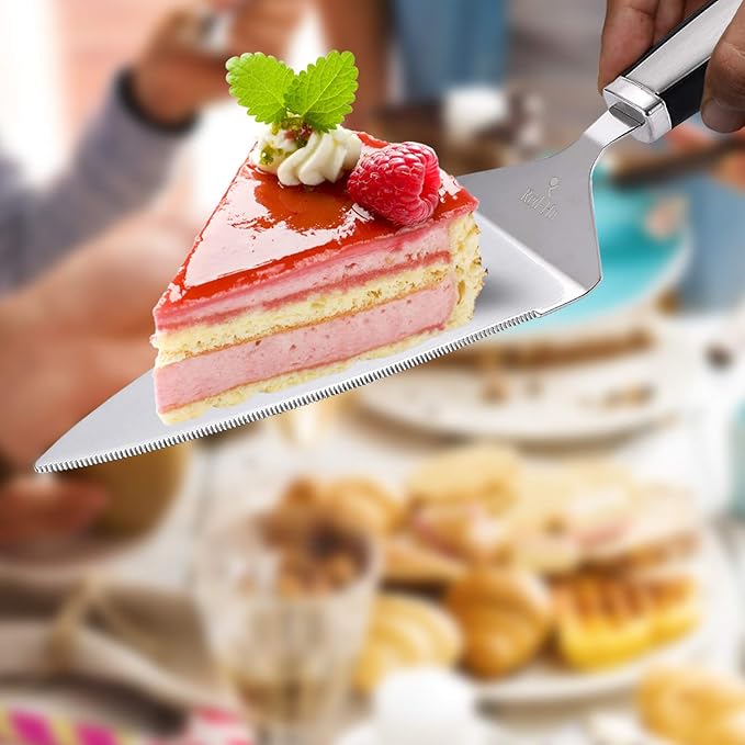Cake Cutting Set for Wedding Cake Knife and Server Set, Cake Cutter and Pie Spatula, Cake Server