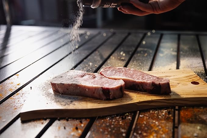 Kosmos Q The Best Classic Steak Seasoning Rub, Garlic Pepper & Paprika BBQ Meat Dry Rub for Prime