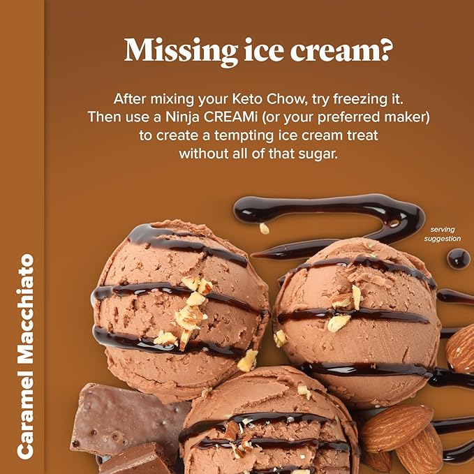 KETO CHOW CARAMEL MACCHIATO - 1 MEAL PACK