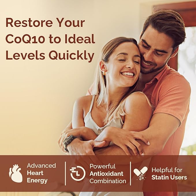 Ubiquinol CoQ10 600 MG Softgels with Omega-3 & Shilajit & PQQ, Advanced Dual-Delivery Coenzyme-Q10