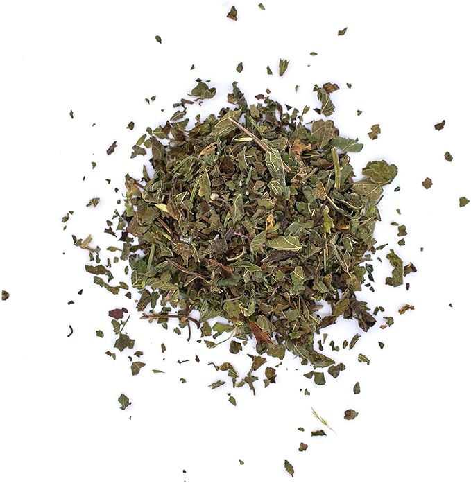 MagJo Naturals Lemon Balm Tea, Bulk Herbal Tea, Loose Leaf Melissa Officinalis, Caffeine Free, Cut