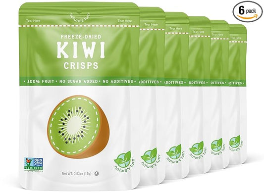 Nature’s Turn Freeze-Dried Fruit Crisps – Healthy, Gluten-Free, Crispy & Delicious, Plant-Based