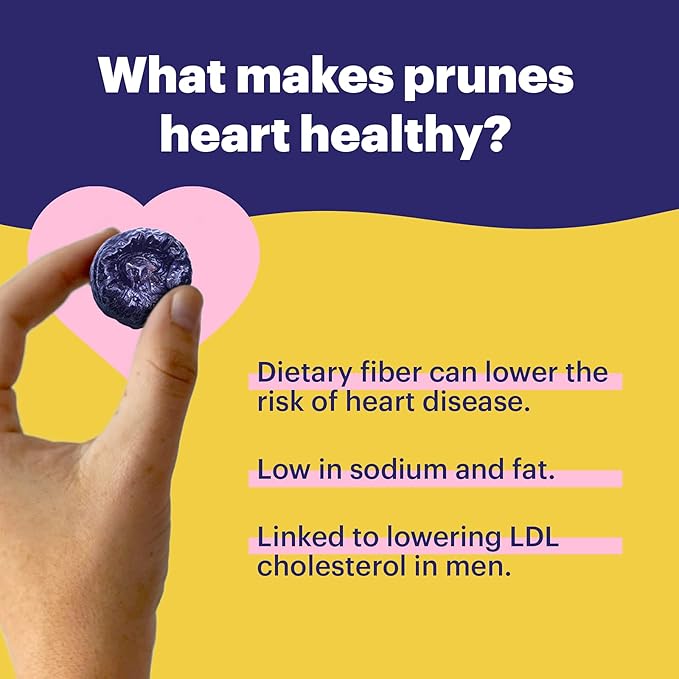 Sunsweet Amazin' Pitted Prunes - Dried Prunes Pitted Unsweetened - Gluten Free, Vegan, Low Fat