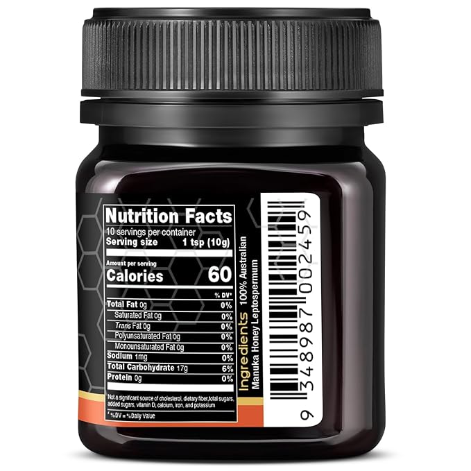 Nature’s Gold Raw Manuka Honey, Certified MGO 1000+ | Authentic MGO, Australian Honey, Non-GMO