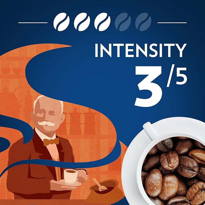 Lavazza House Blend Perfetto Whole Bean Coffee 12oz Bag, Medium Roast, Full-bodied, Intensity 3/5