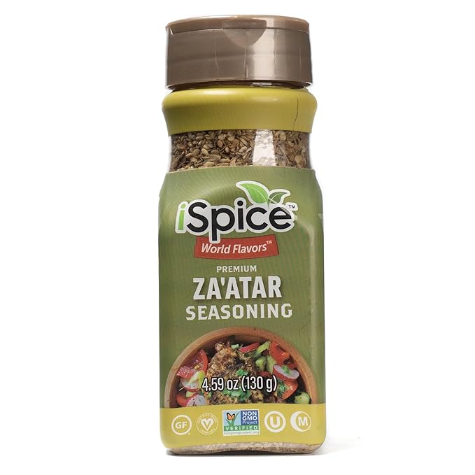 iSpice - Sugar-Free ZATAR SEASONING World Flavor Super Spice Blend | All Natural | Ready to use as