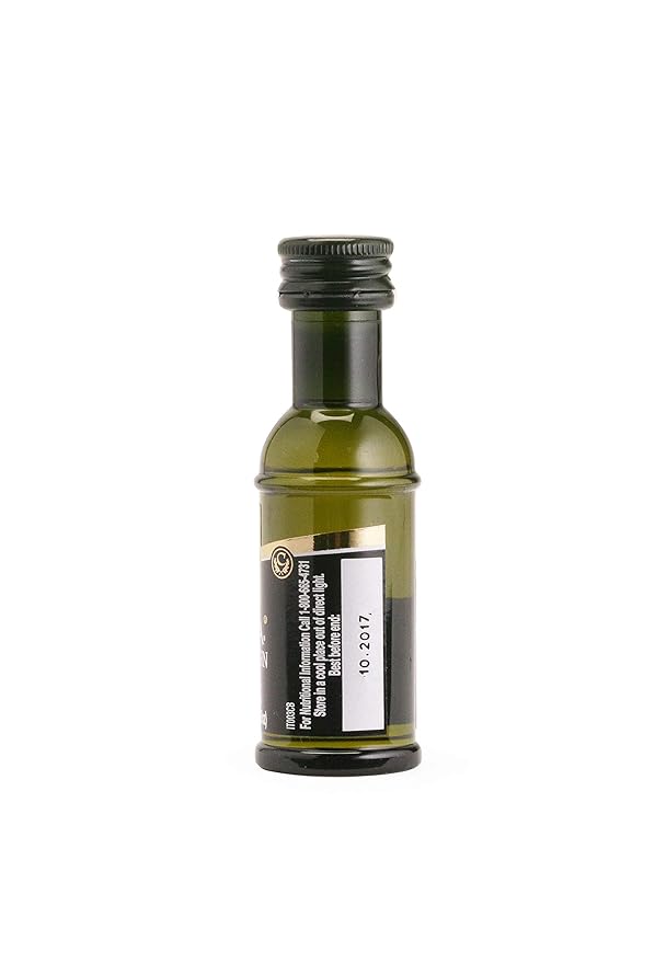 Colavita Mini Sizes - Premium Italian Extra Virgin Olive Oil, Pack of 80 (25ml each, .85oz) Plastic